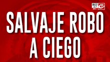 Salvaje robo a ciego: los molieron a golpes y le sacaron hasta las zapatillas