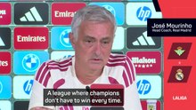 Mourinho takes aim at PSG and Bayern amid Real Madrid title talk