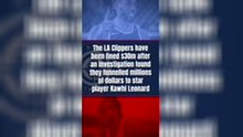Why the NBA have punished Kawhi and the Clippers