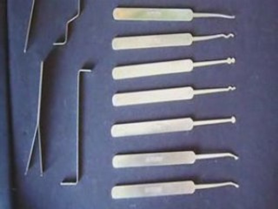 Outils de crochetage