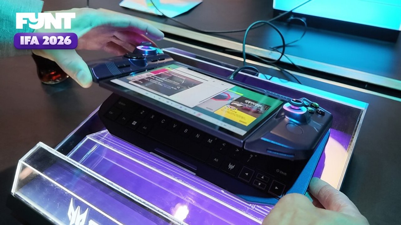 Wenn das gaming-handheld in sekunden zu einem laptop wird: so funktioniert acers project dualplay mini