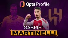 Opta Profile: Gabriel Martinelli - Heading to Al Hilal
