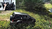 Mitsubishi Montero Pajero 2800 OffRoad Forza Horizon 6 Steering Wheel Gameplay