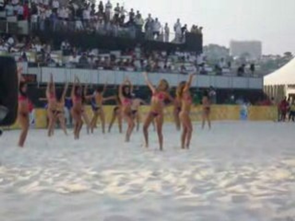cheerleaders Beachsoccer Marseille