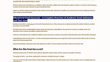 Complete Guide to Edu Emails for Student Discounts