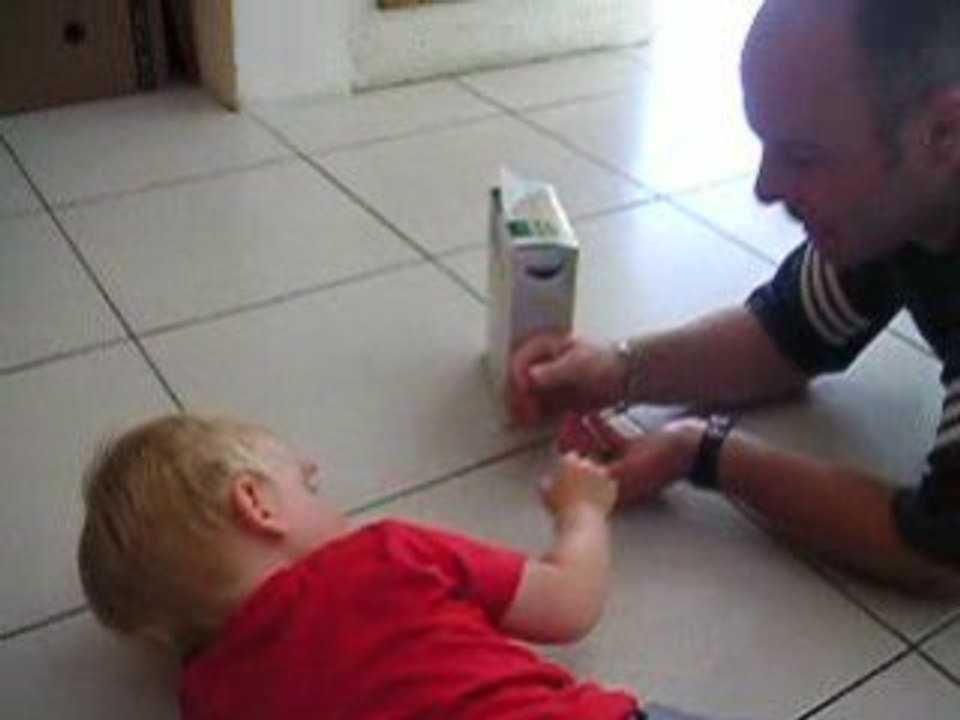 Corentin et Galette, notre lapin bélier nain