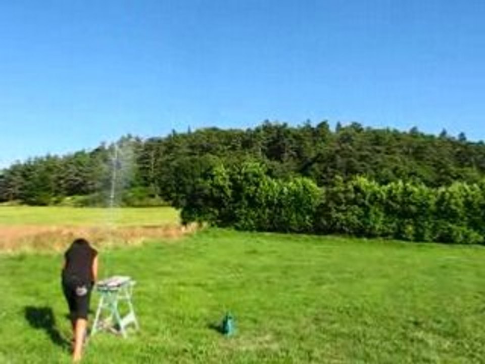 fusée à eau essai n°3