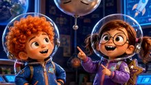 Learn planet & Gravity with Max And Pip #rhymes #animation #kidslearning #featureme