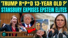 'Trump Is HIDING Epstein Files': Melanie Stansbury Reveals Inside Details Of Congress And Senate