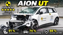 2026 Euro NCAP Crashtest: AION UT Premium im Sicherheitscheck
