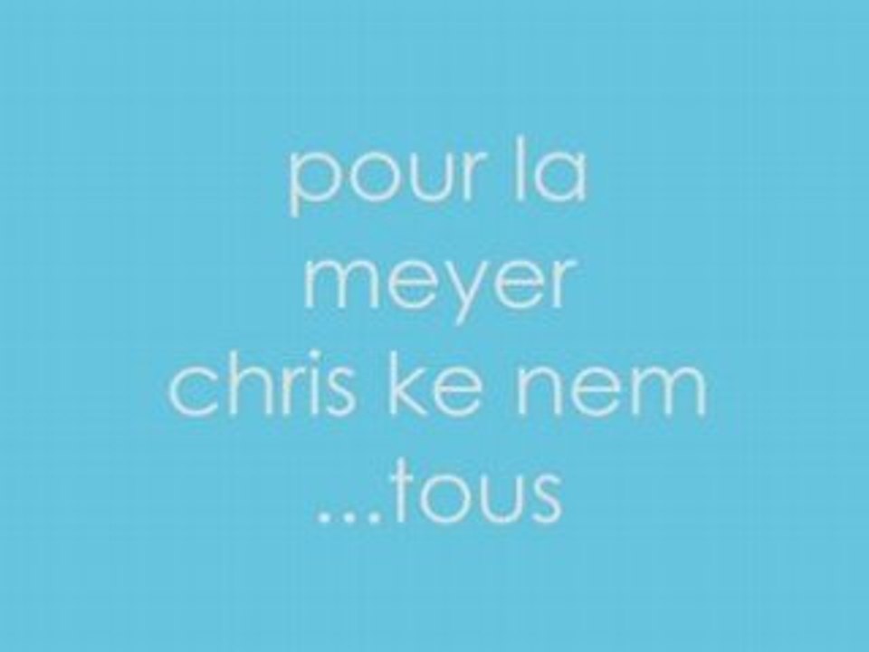 pour chris:)