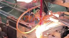 Production process of 635mm 220v 600w halogen heating element ruby infrared heat lamps