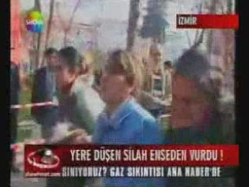 SHOW TV. YERE DÜŞEN SİLAH ENSEDEN VURDU