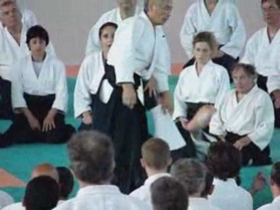 Stage International d'Aikido Lesneven 2008 - Tamura Sensei