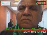 interview Ameur Djamil Après Match MCA 1-1 EA Guingamp