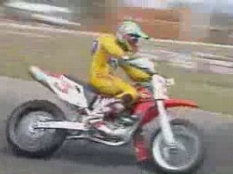 Max Biaggi en SuperMotard