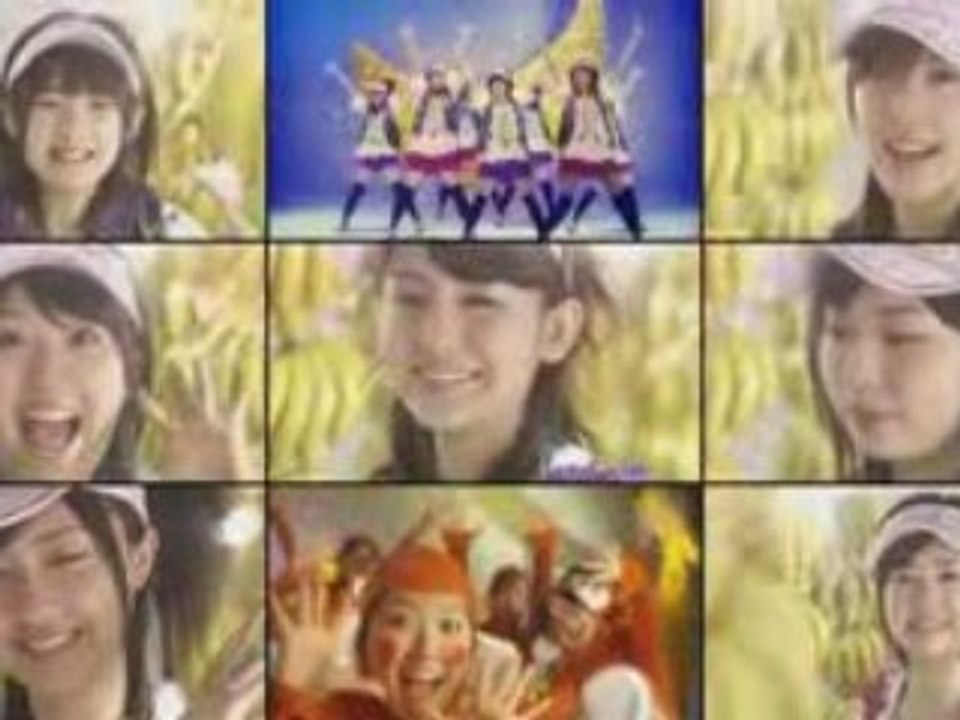 Berryz Koubou - Yuke Yuke Monkey Dance Montage