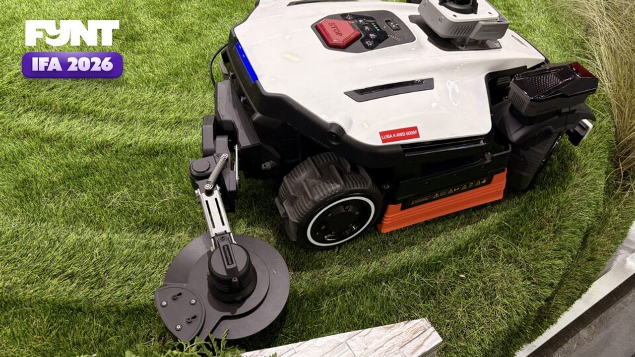 Mähroboter: Auf der IFA zeigen Hersteller den wohl wichtigsten Trend des kommenden Jahres