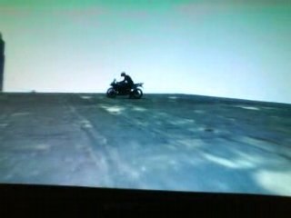 Cascade moto qui finie mal !