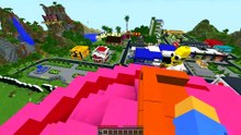 APARECE HOMERO MALDITO EN LA CASA DE LA PAW PATROL EN MINECRAFT 😱