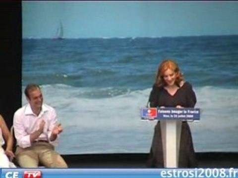 Christian Estrosi Lancement de la Caravane UMP 2008