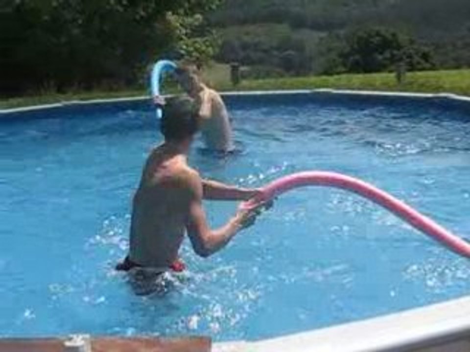 Fin des exams piscine