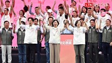 與蔡英文合體力挺蘇巧慧 賴清德讚「衝衝衝2.0」拚新北首位女市長