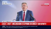 "Ce qui compte, c'est la résistance", déclare Jean-Luc Mélenchon, candidat de La France insoumise à l'élection présidentielle
