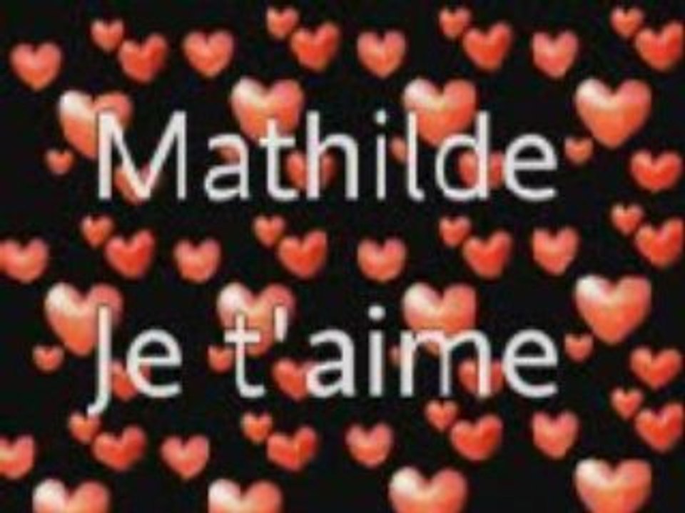 DECLARATION D'AMOUR