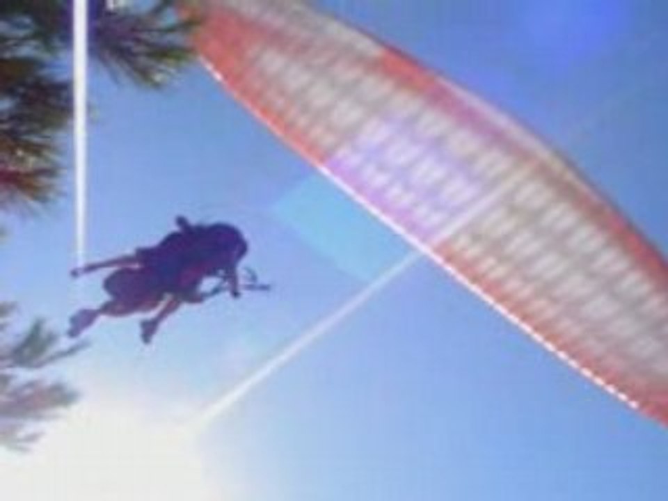 parapente Cloué au sol IV