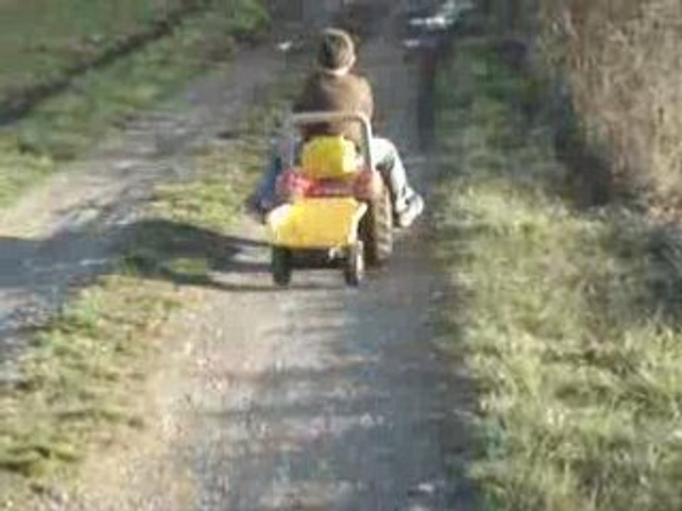 descente tracteur baptiste