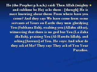 HADITH QUDSI -3