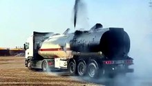 ¿Por qué de repente sale gasolina disparada de un tanque?