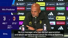 Spalletti praises Amorim ahead of Juventus-Milan clash