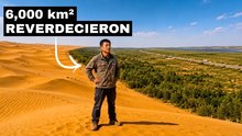 Cómo un hombre chino inició la mayor transformación de un desierto del mundo