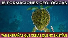15 formaciones geológicas que parecen no ser obra de la naturaleza