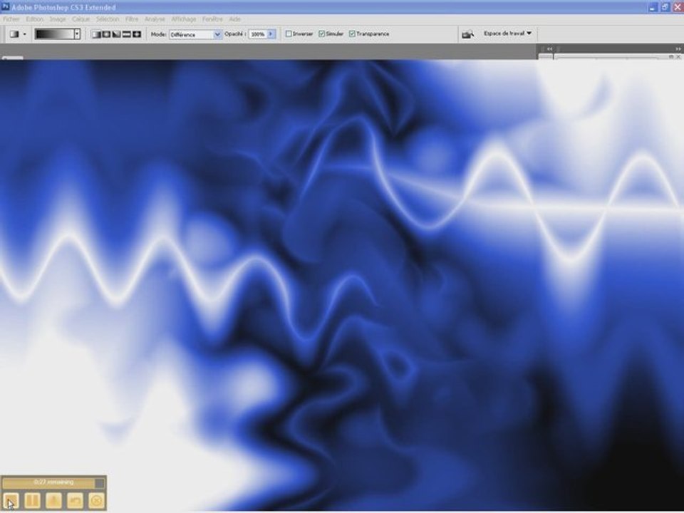 Tuto photoshop créer un fond d'écran abstrait