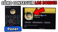 ¡Cómo conseguir el borde de perfil en Roblox!