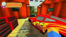 RAYO MCQUEEN PIERDE LAS RUEDAS EN MINECRAFT 😱