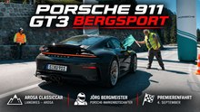 Porsche 911 GT3 Bergsport: Jörg Bergmeister bezwingt die Bergstrecke
