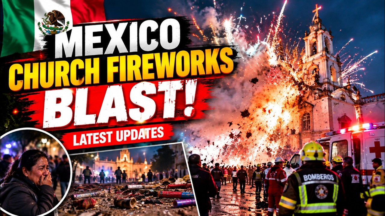 Mexico Church Fireworks BLAST! Multiple Dead, Dozens Injured in Festival Explosion | World News