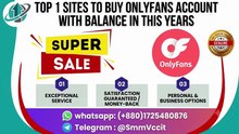 Best 13.8 Marketplace to Buying an OnlyFans Account With Balance
