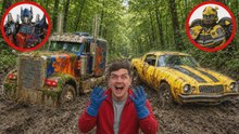 Optimus Prime y Bumblebee hallados tras accidente impactante