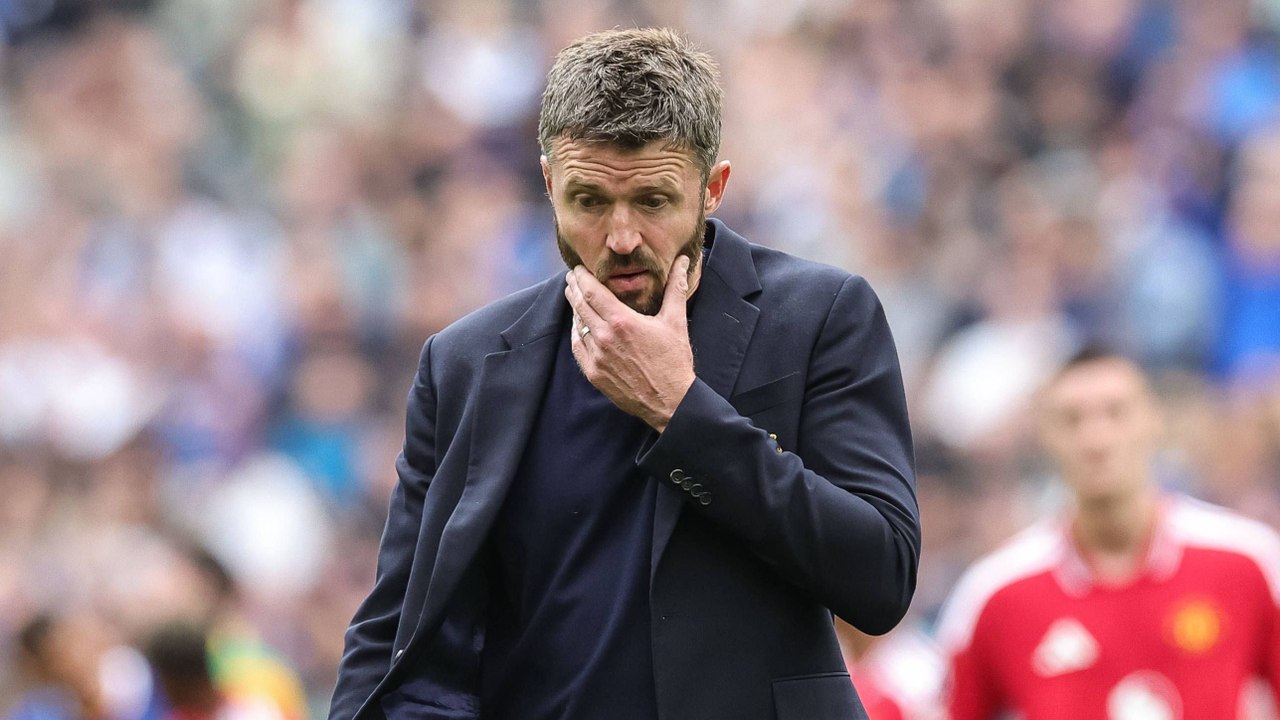 Carrick enttäuscht: "die ganze arbeit, die wir investiert haben ..."