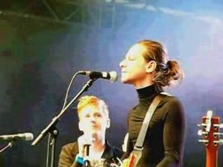 Patxi Garat aux Francofolies de Spa avec Sacha Toorop