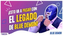 Blue Demon Jr. revela qué hará con su máscara al retirarse