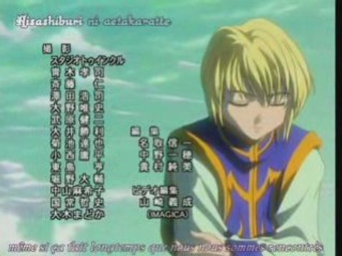 Hunter x hunter Greed Island - Ending 1
