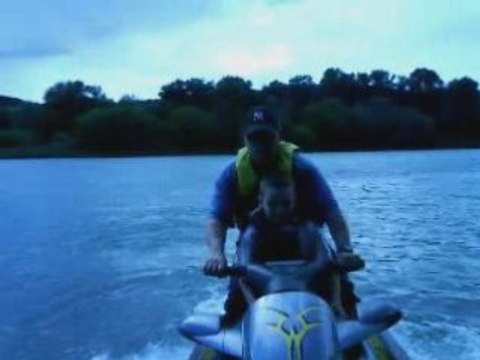Baptème de Diego en jet-ski