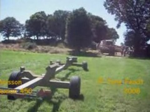 Moisson 2008 Avec Claas Lexion 450 Vue par Tony Fendt