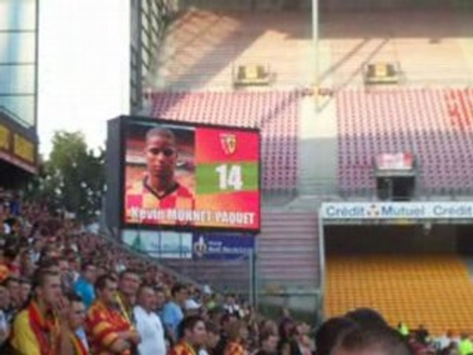 Presentation des joueurs de lens 2008/2009